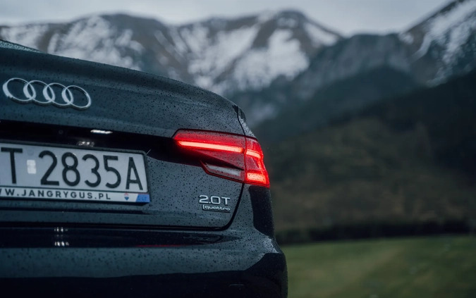 Audi A4 cena 94900 przebieg: 140000, rok produkcji 2017 z Susz małe 742
